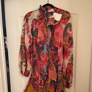 Beautiful lovestruck multicolored Zimmermann dress